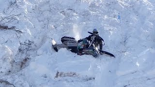 Crazy amp Epic Snowmobile Hill Climb  JUST SNOWMOBILES [upl. by Perri]