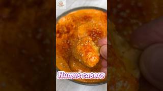 HUMMUS DE GARBANZOS TRADICIONAL o con PIMIENTOS DE PIQUILLO muy cremoso y fácil de preparar receta [upl. by Chilcote684]