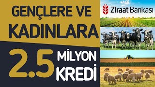 25 Milyon Ziraat Bankası Kredisi Nasıl Çekilir [upl. by Anyat]