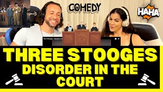 The 3 Stooges Reaction  First Time Watching Disorder In The Court  THIS CAME OUT 87 YEARS AGO [upl. by Jasik]