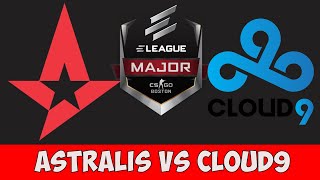 Astralis vs Cloud9 Train ELEAGUE MAJOR Boston 2018 HIGHLIGHTS [upl. by Nedarb]