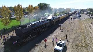 October 23 2024  Big Boy No 4014 passes through City of Fort Lupton Colorado [upl. by Tiemroth]