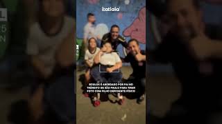 BOULOS TIRA FOTO COM CRIANÇA APOS PEDIDO DE PAI NO TRÂNSITO DE SÃO PAULO quotENCOSTA AQUIquot [upl. by Revell]