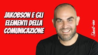 Jakobson e gli elementi della comunicazione psicologia comunicazione messaggio [upl. by Bara]