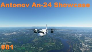 Antonov An24 Showcase  Microsoft Flight Simulator 2020 Part 81 [upl. by Eiznil]