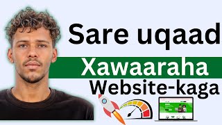 SIDEE SARE UGU QAADI KARTAA XAWAARAHA WEBSITEKAAGA [upl. by Ecerahc]