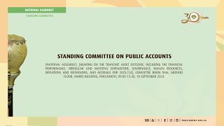 Standing Committee on Public Accounts 10 September 2024 [upl. by Beane]