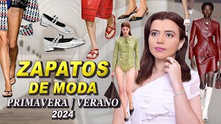 ¿QUÉ ZAPATOS ESTÁN DE MODA EN EL 2024 [upl. by Yendor]