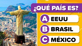 Adivina el País según su Ciudad 📸 🏙️ 🗺️ Trivia de cultura general  ¿Cuánto sabes de GEOGRAFÍA [upl. by Dusa]