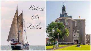 Zeilen en fietsen rond de Waddenzee en het IJsselmeer  Boat Bike Tours [upl. by Kalin]