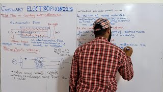 Part5 Capillary electrophoresis  Total flow in Capillary electrophoresis  Electrophoresis [upl. by Aissat]