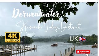 DerwentwaterThe Derwentwater WalksMost scenic lake Lake DistrictKeswickUK4K [upl. by Pish]