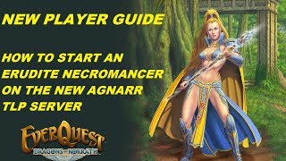 EVERQUEST GUIDE  Starting an Erudite Necromancer on the Agnarr server 1080p [upl. by Relyuhcs]