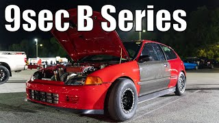 9sec Honda Civic B Series [upl. by Ricard]