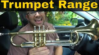 How To Improve Trumpet Range With Easy ExercisesBeginner Lesson [upl. by Aicitan]