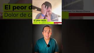 El PEOR DOLOR DE CABEZA que alguien puede sentir 😳 medicina shorts clusterheadache [upl. by Aletsirc]