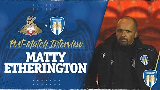 Interview  Matty Etherington Post Doncaster [upl. by Tarrance]