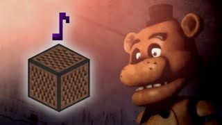 Cancion De Five Nights At Freddy´s  En Bloques De Nota  MINECRAFT VERSION GUITARRA [upl. by Metah201]