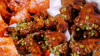 crispy sweet and spicy chicken wings recipe [upl. by Anaeda492]