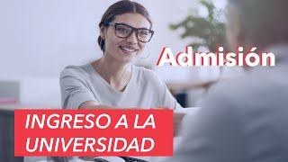 Consejos para la entrevista de ingreso a la Universidad [upl. by Adonis]