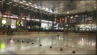 Klaipeda Lithuania  Hockey game  Akropolis Mall  Shore leave  Seamans life [upl. by Ardnuhsor165]