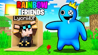 MI NASCONDO DAI RAINBOW FRIENDS SU MINECRAFT  FailCraft Ep 29 [upl. by Callum158]