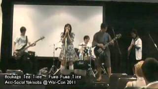 KON  Fuwa Fuwa Time  ふわふわ時間  Live at WaiCon 2011 ライブバンド Cover [upl. by Aslehc]