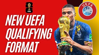 New UEFA Qualifying Format Explained 2026 FIFA World Cup [upl. by Atinhoj]