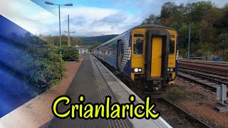 EXPLORING Trains at Crianlarich Including the Famous Caladonian Sleeper [upl. by Ingar31]