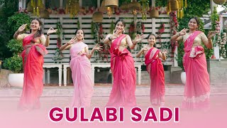 Gulabi Sadi  Dance Cover  New Marathi Song  Sanju Rathod Prajakta Ghag  Geeta Bagdwal GB DANCE [upl. by Durrett]