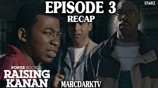 POWER BOOK III RAISING KANAN SEASON 3 EPISODE 3 RECAP [upl. by Annej]