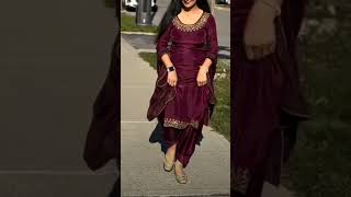 aariwork trending suits designhandwork Punjabi suit designembroideryytshotstrendingshorts [upl. by Yantruoc]