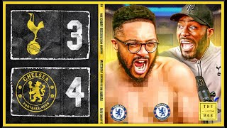 Spurs BOTTLE TwoGoal Lead to Chelsea CHAOTIC SCENES  Tottenham 34 Chelsea [upl. by Aikal205]