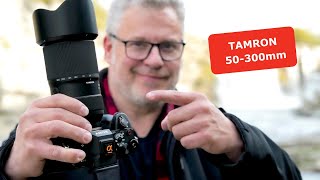 Tamron 50300mm Zoom Lens for FullFrame Sony EMount [upl. by Redleh628]