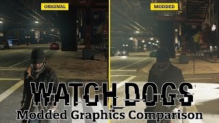 Watch Dogs E3 2012 Lighting Mod  Graphics Comparison [upl. by Selhorst]