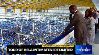 Tour of Hela Intimates EPZ Limited Mavoko Machakos County [upl. by Nodnelg479]