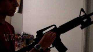 Shell Ejecting M2037 Airsoft Rifle [upl. by Yahsat]