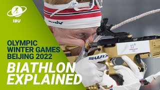 Biathlon in Beijing 2022 How it works [upl. by Bierman932]