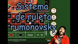 Sistema Romanovsky para ruleta [upl. by Nosidda]