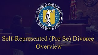 DuPage County 18th Judicial Court presents Divorce Pro Se Court What to Expect An Overview [upl. by Nicodemus]