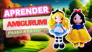 APRENDER AMIGURUMI PASSO A PASSO [upl. by Lachman545]