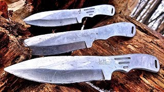 BEST Beginner Throwing Knives Medium BudgetPart 2 of 3 Good For No Spin [upl. by Evans]