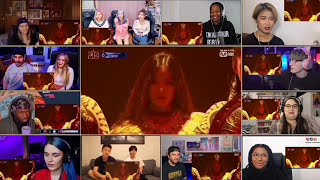 GIDLE LION  QUEENDOM PERFORMANCE 𝑹𝑬𝑨𝑪𝑻𝑰𝑶𝑵 𝑴𝑨𝑺𝑯𝑼𝑷 [upl. by Shiri777]