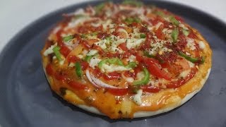 Pan Pizza Tawa Pizza Recipe In Hindi [upl. by Ennairam]