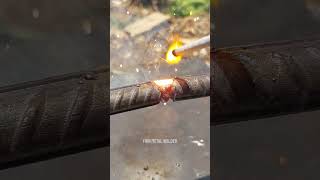 the secret of welding strong rebar that few people know stickwelding welding weld howtowelding [upl. by Harriott447]