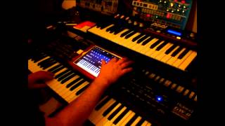 Korg iPolysix All Factory Presets Played With Midi [upl. by Ydnil535]