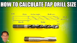 HOW TO CALCULATE TAP DRILL SIZE  Machine Shop Theory [upl. by Herv339]