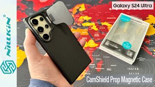 Nillkin Camshield Prop Magnetic Camera protective cover case for Samsung Galaxy S24 Ultra [upl. by Athal]