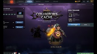 Dota 2 Crownfall 2024 Collector Cache Treasure Opening [upl. by Garibald]