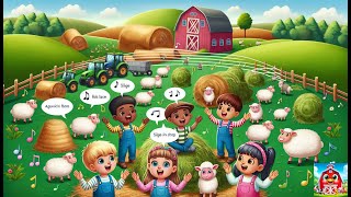 Silage for the Sheep  FarmSongs Nursery Rhymes amp Kids Songs [upl. by Labotsirhc]